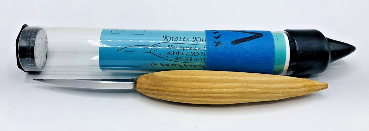 KNOTTS KNIVES WOOD CARVING KNIFE WOODCARVING ORIGINAL rare whittling bird decoy
