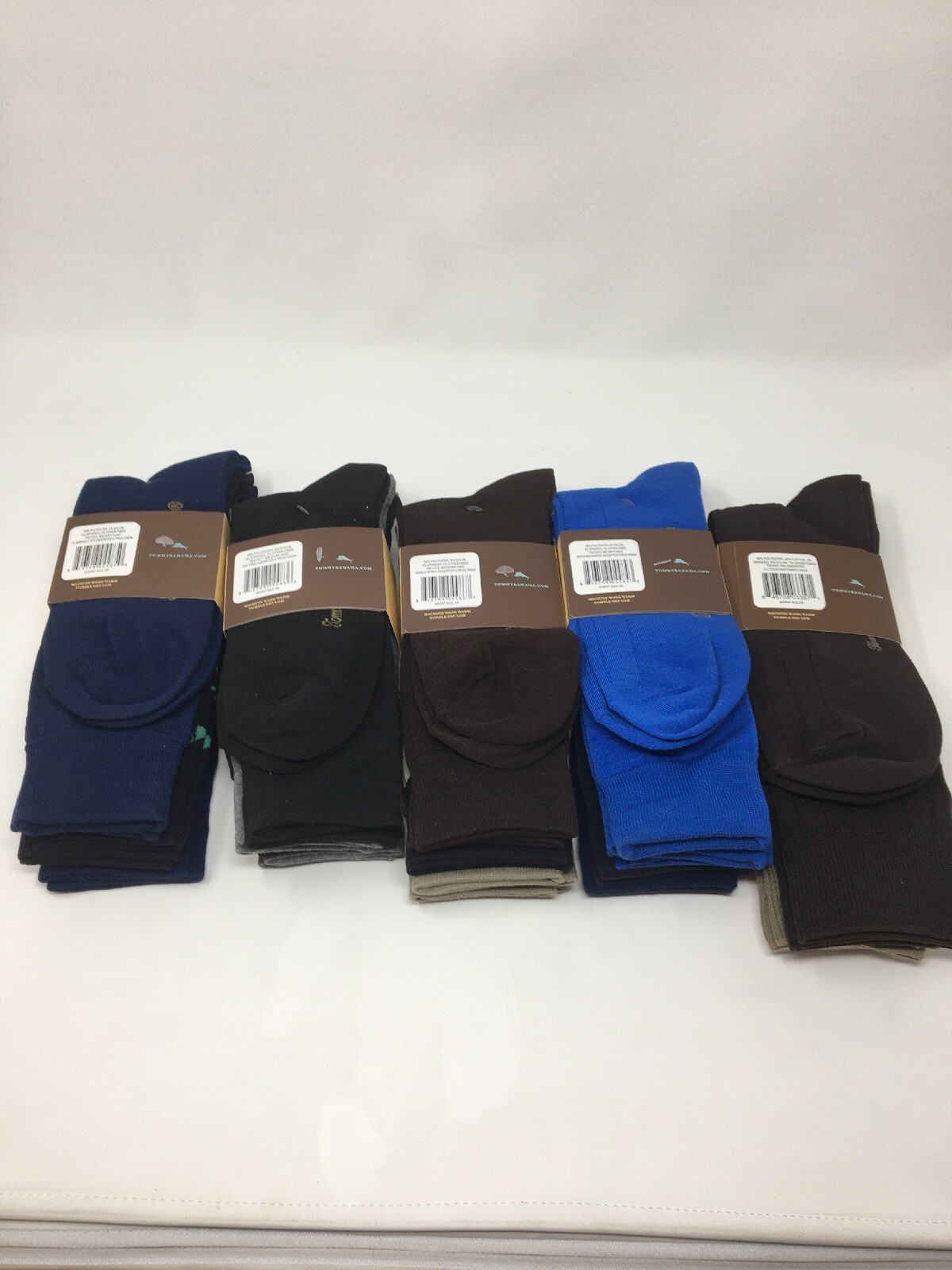 (4) Pairs of Tommy Bahama Men's Casual Crew Socks - (Choose) NEW