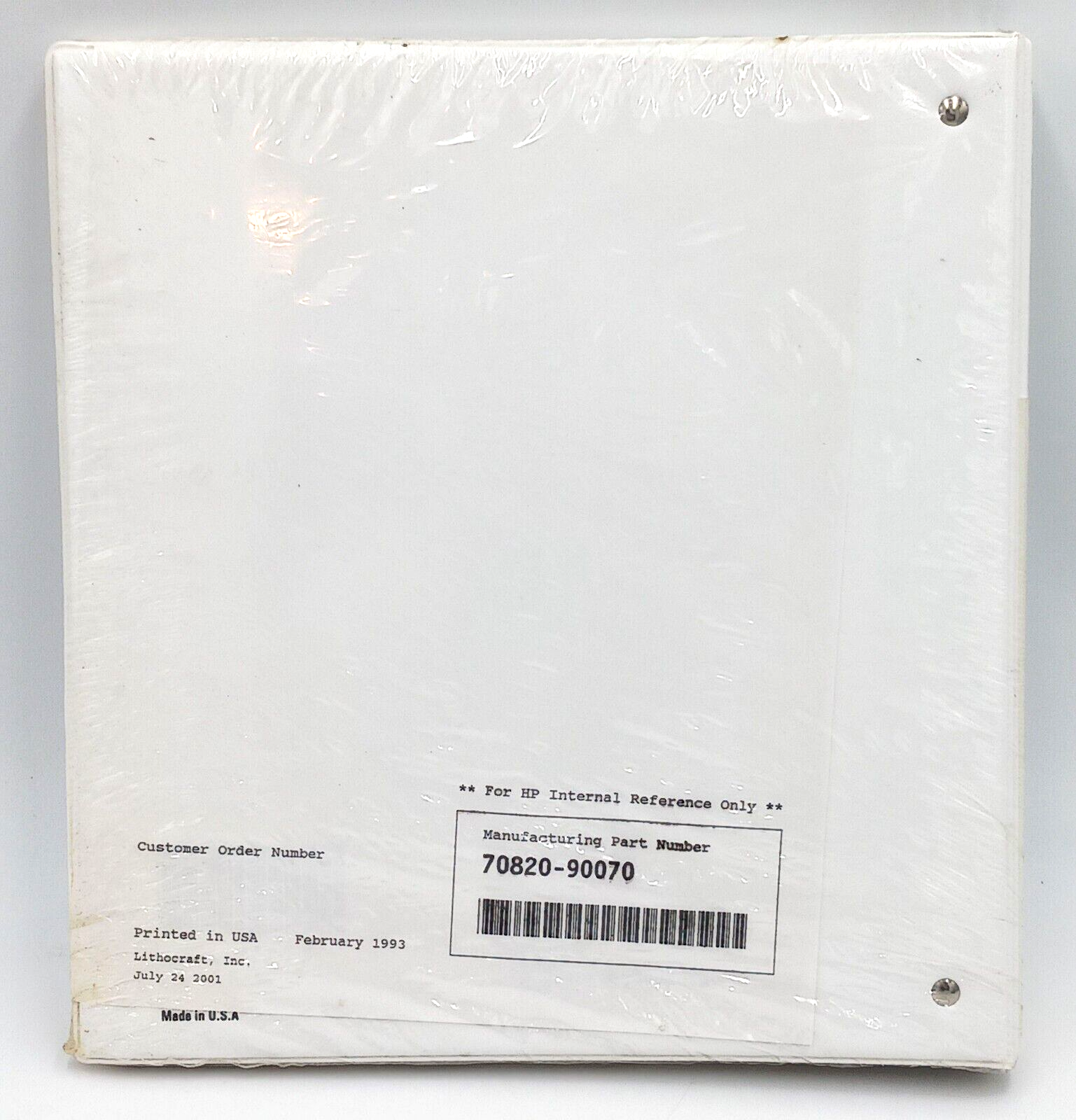 Agilent Technologies Users Guide 71500 Series Installation and Verification