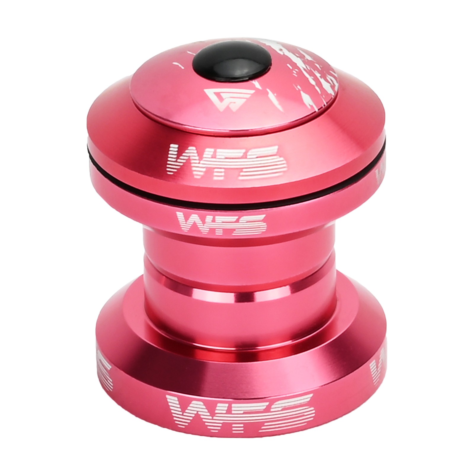 WFS NV.28 1 Inch CNC Alloy Threadless Headset with Top Cap , Rose Gold