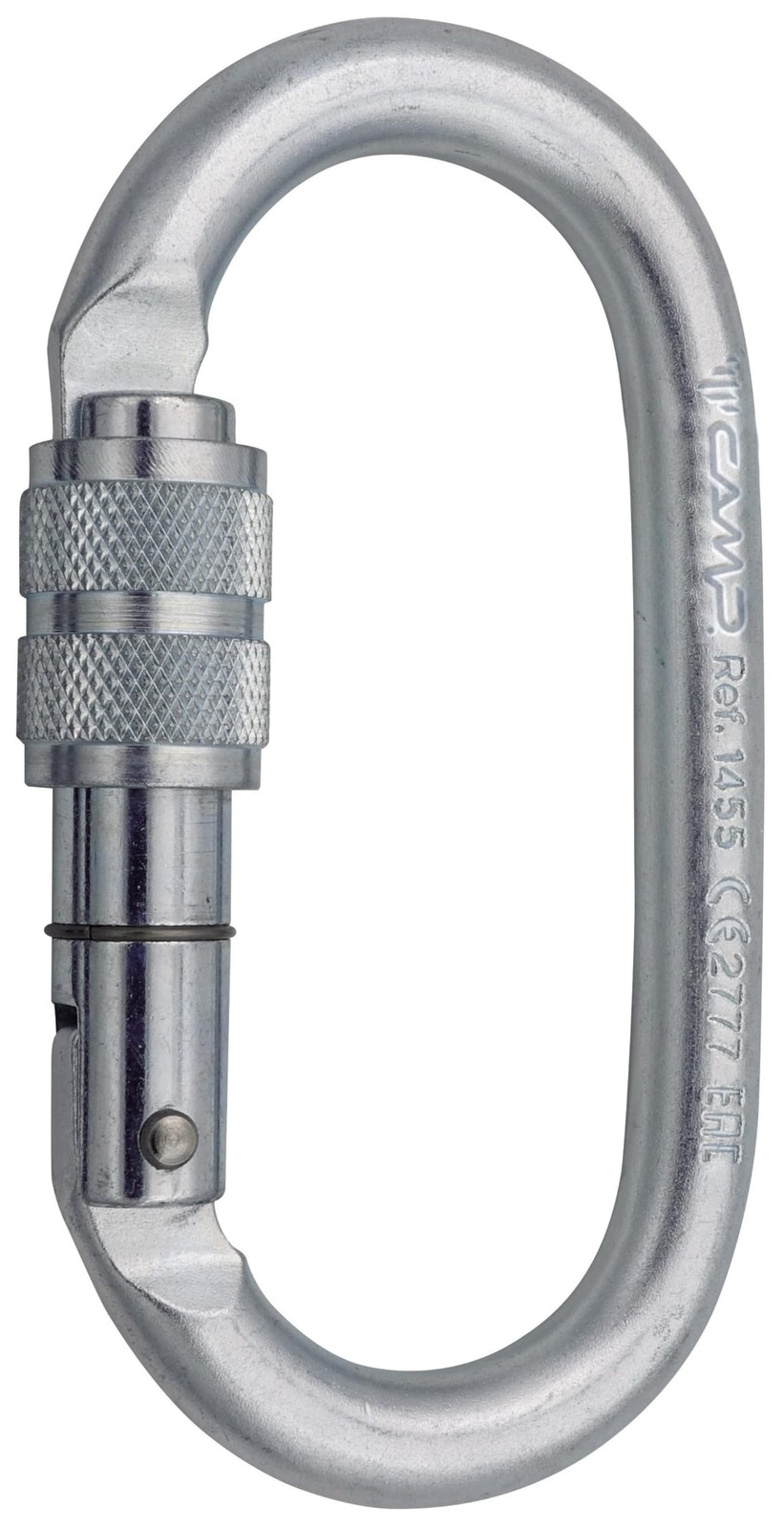 CAMP Steel Oval Locking Carabiner