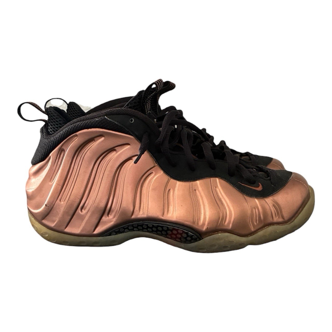 Nike Air Foamposite One Copper Black Men's Basketball High Top Sneakers