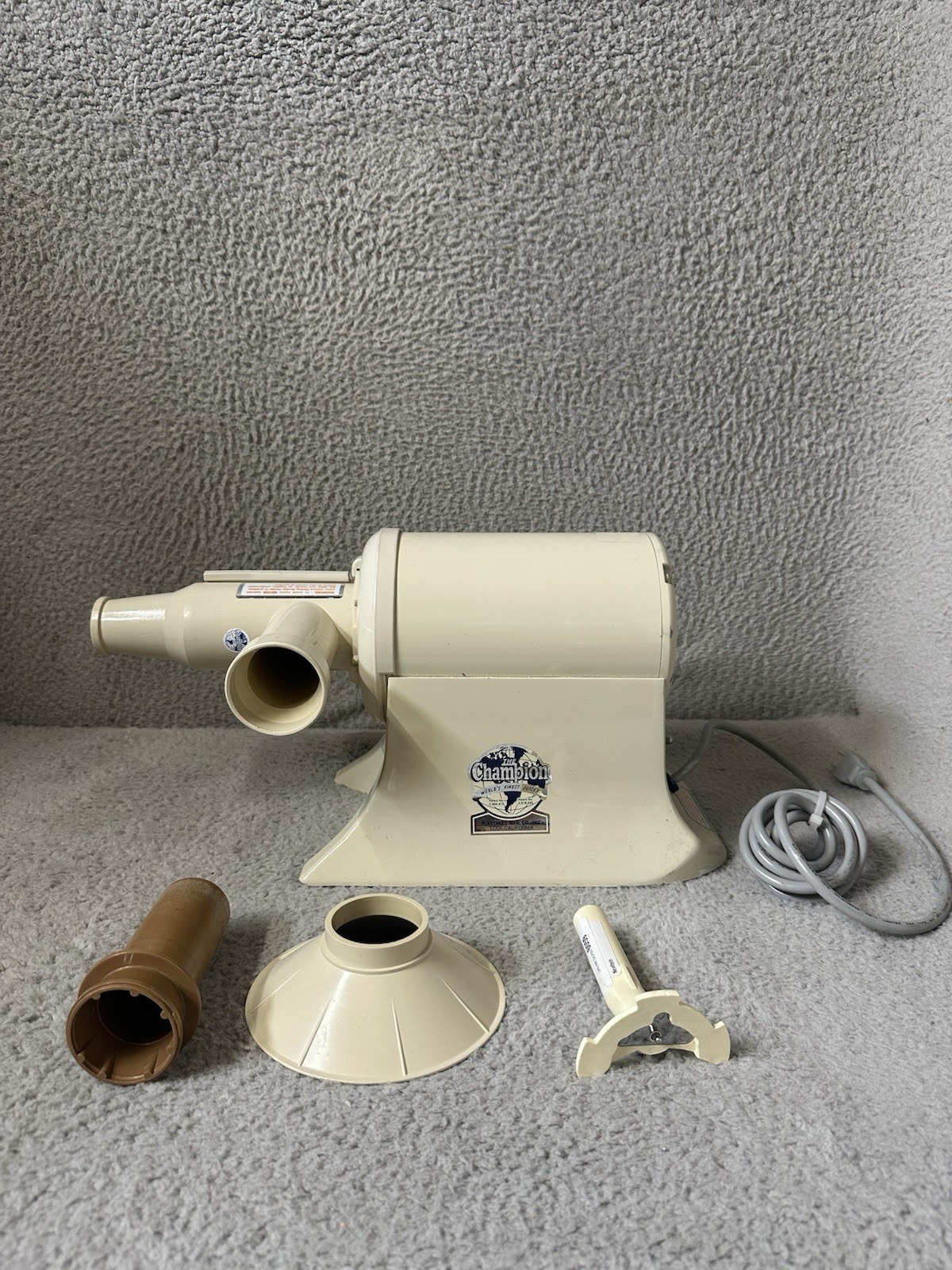 The Champion Juicer G5-NG-853S Professional Heavy Duty Juicer