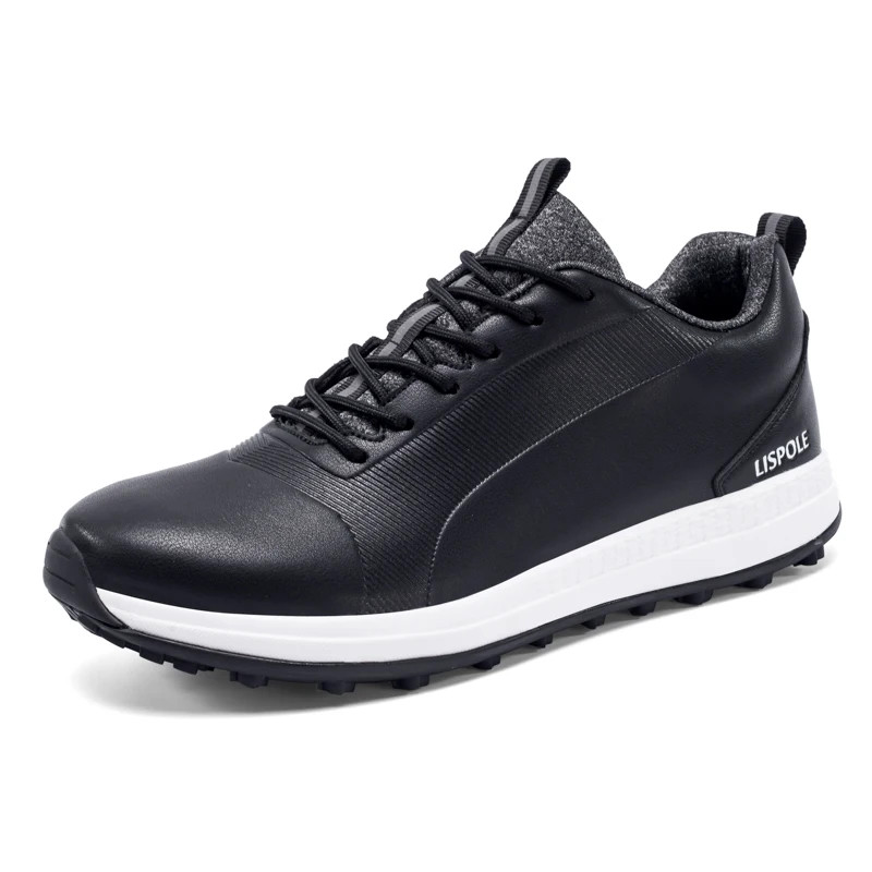 Men Comfortable Golfing Training Flat Sneakers Outdoor Golfers Sports Footwears