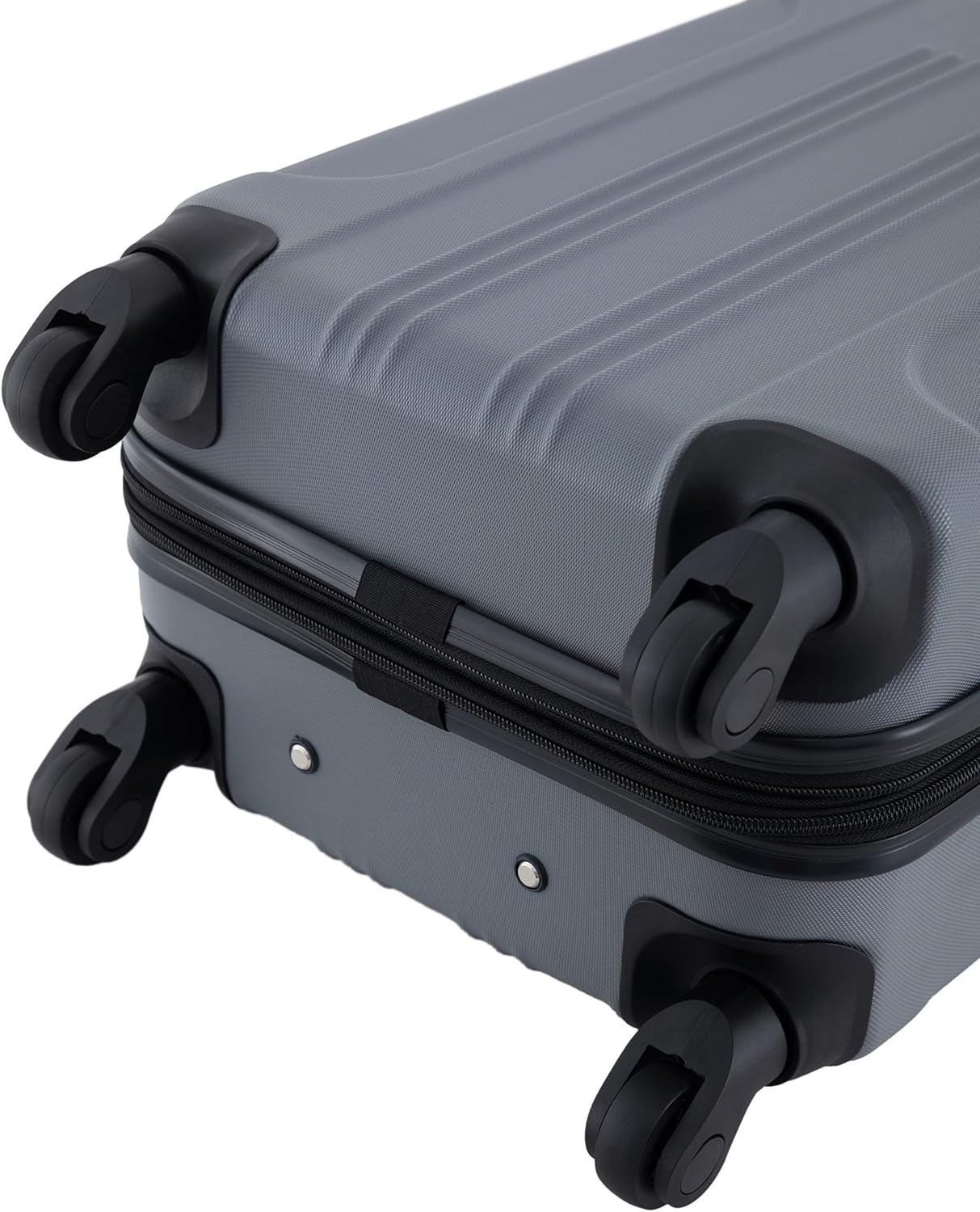 Chicago Charcoal Hardside Expandable Spinner Luggage