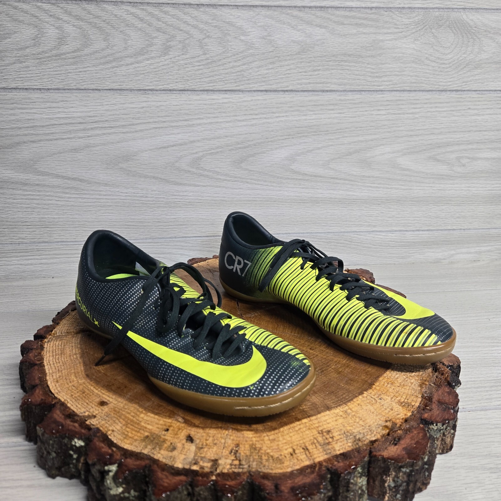 Nike MercurialX Victory VI CR7 IC Shoes Seaweed 852526-376 Soccer Adult Mens 7.5