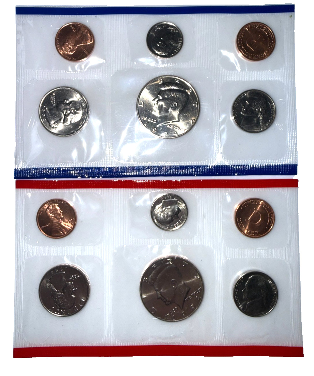 1994 US Uncirculated Mint Set 10 Coins Original with Envelope