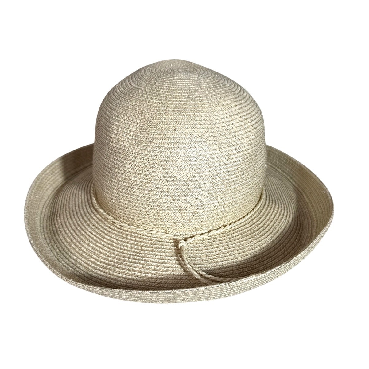 SCALA Collection Tan Rolled Brim Hat One Size