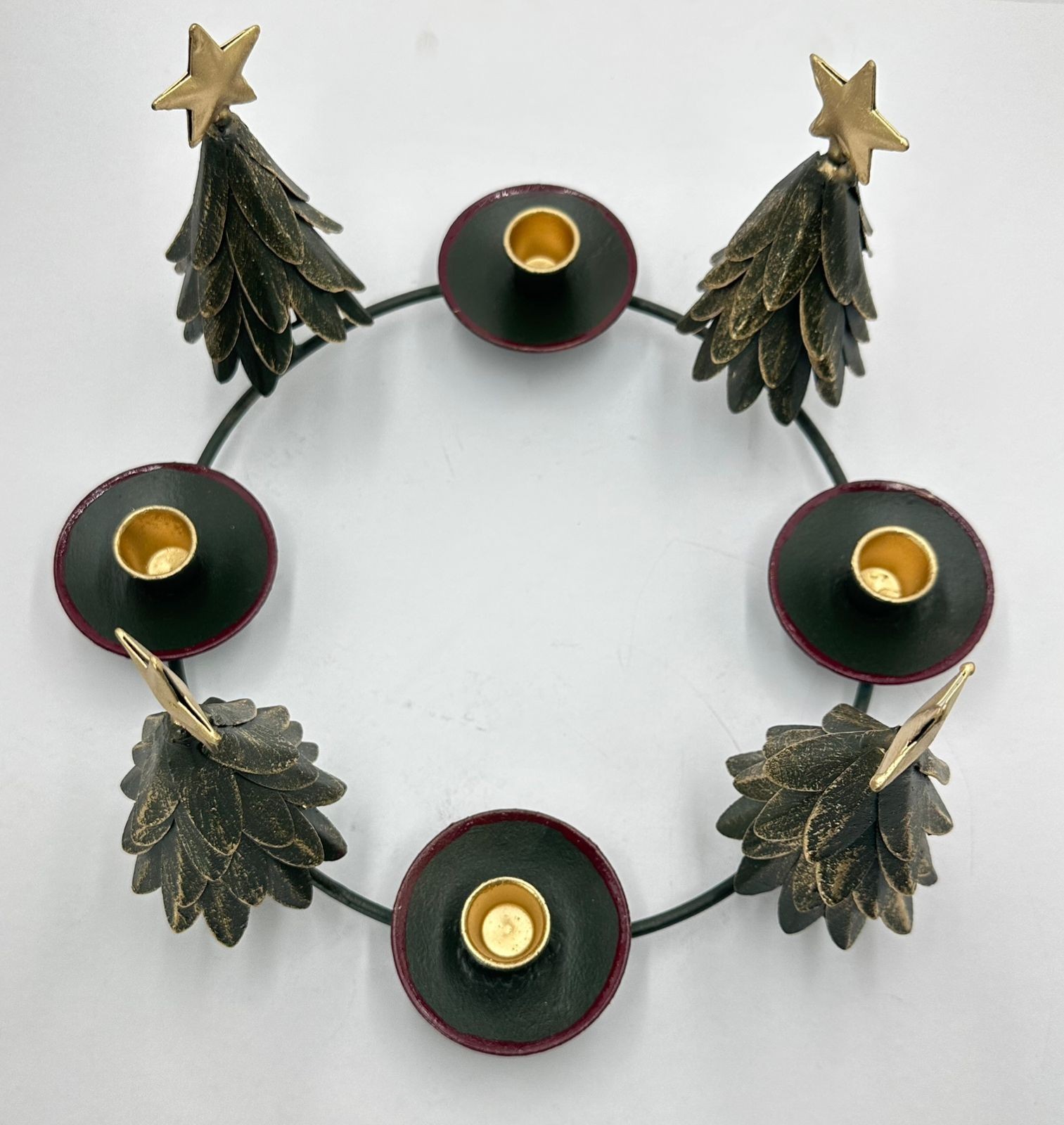 advent wreath candle holder