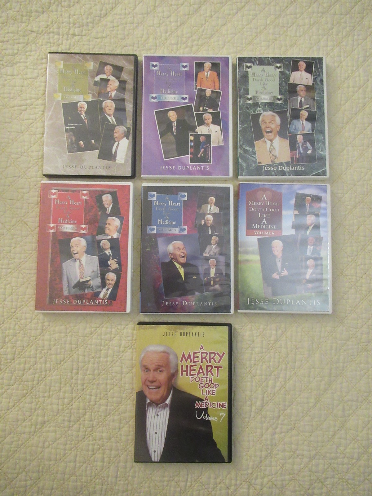 Jesse Duplantis "A Merry Heart Doeth Good Like a Medicine" (Volumes 1 - 7) (DVD)