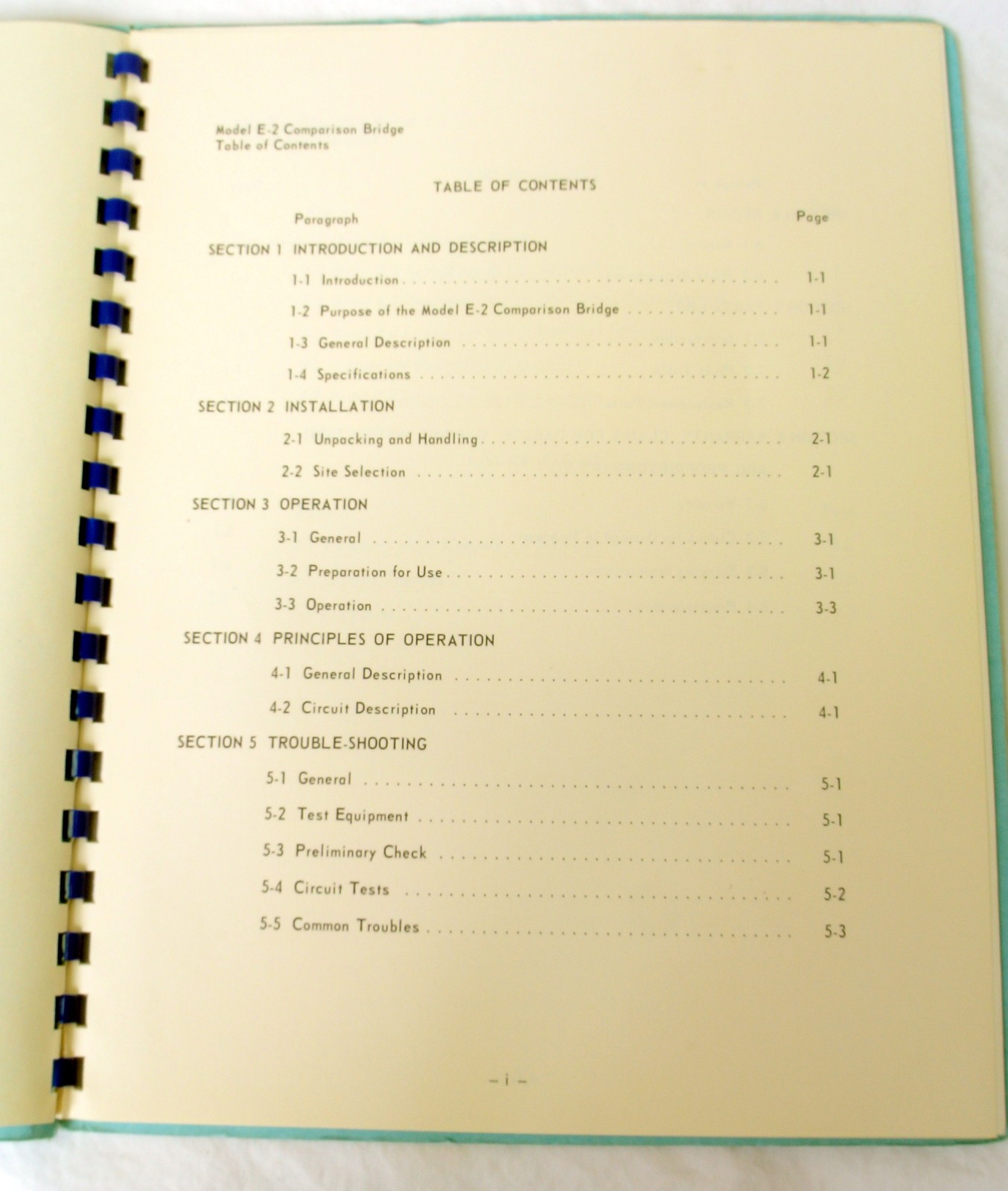 Hathaway Instruments E-2 Comparison Bridge Operating + Service Manual Vintage
