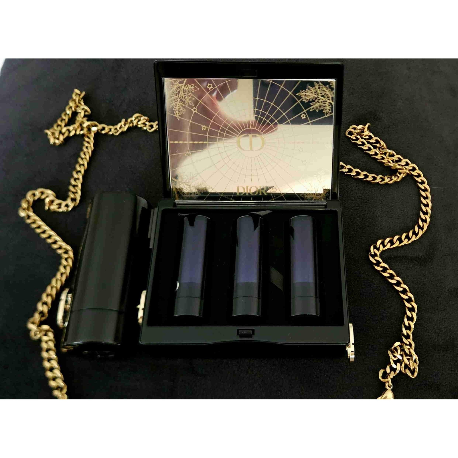 NWOB Dior Rouge Minaudiere Coffret 2021 Holiday LTD. Atelier of Dreams Lipstick