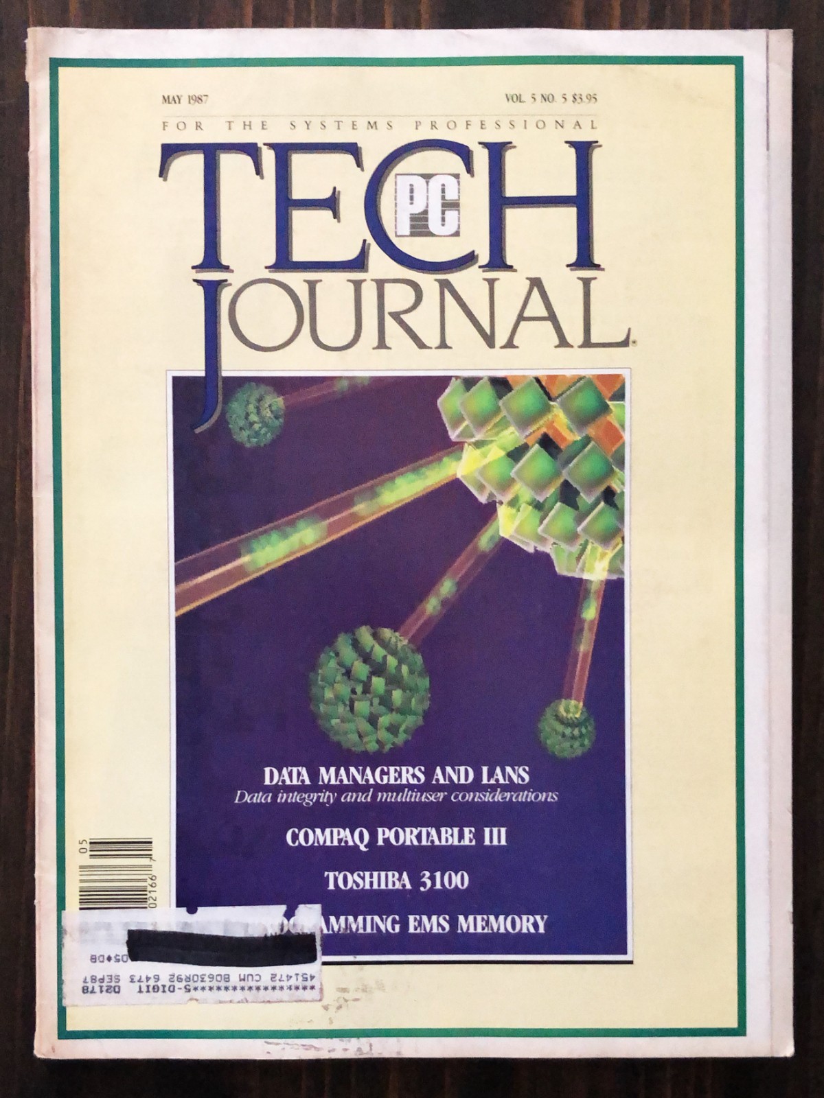 PC Tech Journal Magazine, May 1987, Vol. 5 No. 5  IBM Personal Computer