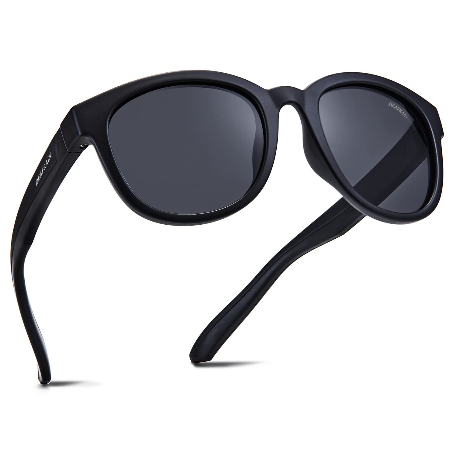 DEAFRAIN Kids Polarized Sunglasses for Boys Girls TPEE Unbreakable Frame Spor...