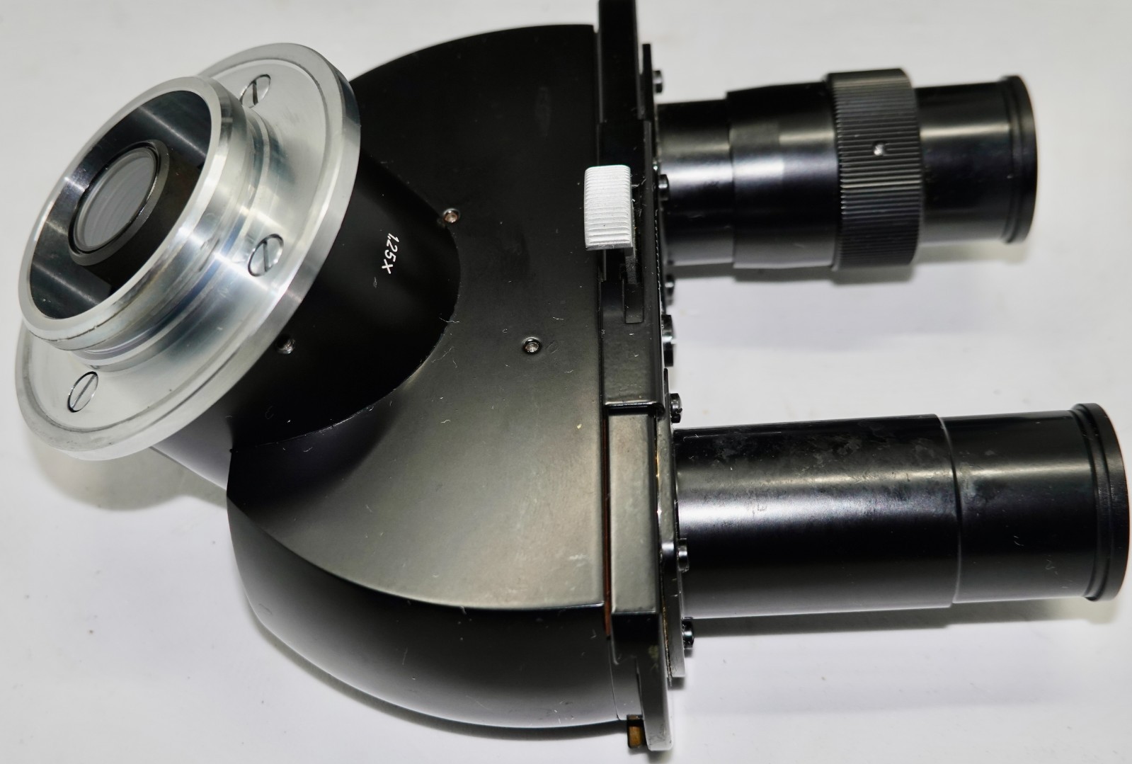Vintage ERNST LEITZ WETZLAR Binocular Microscope W/ 4 Objectives