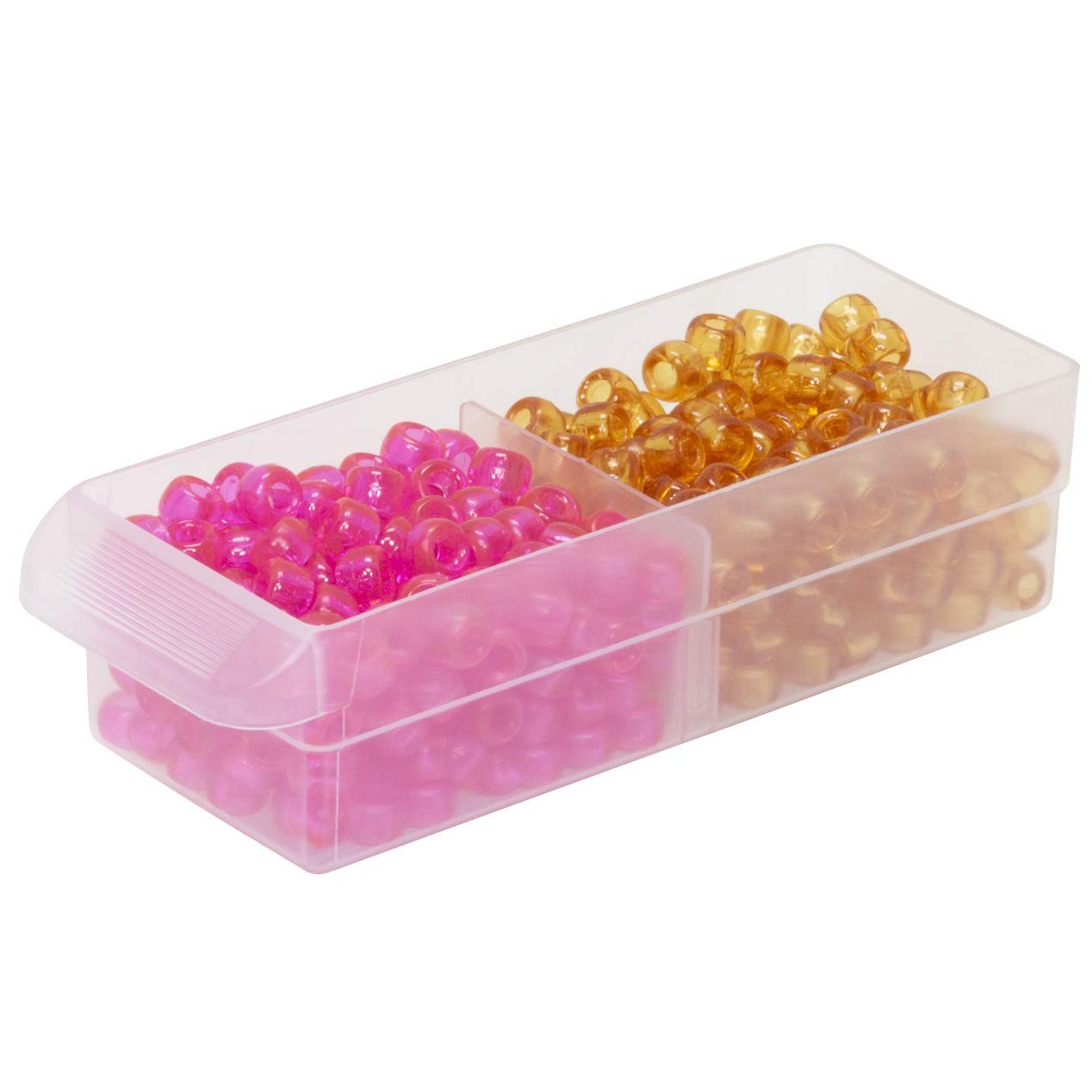 Plastic Dividers for Drawers, Storage Inserts, Organizer, 16-Pack, Clear