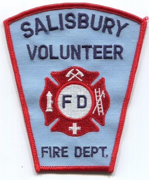 NEW YORK - Salisbury Vol. Fire Dept. - [ Shoulder Patch ]