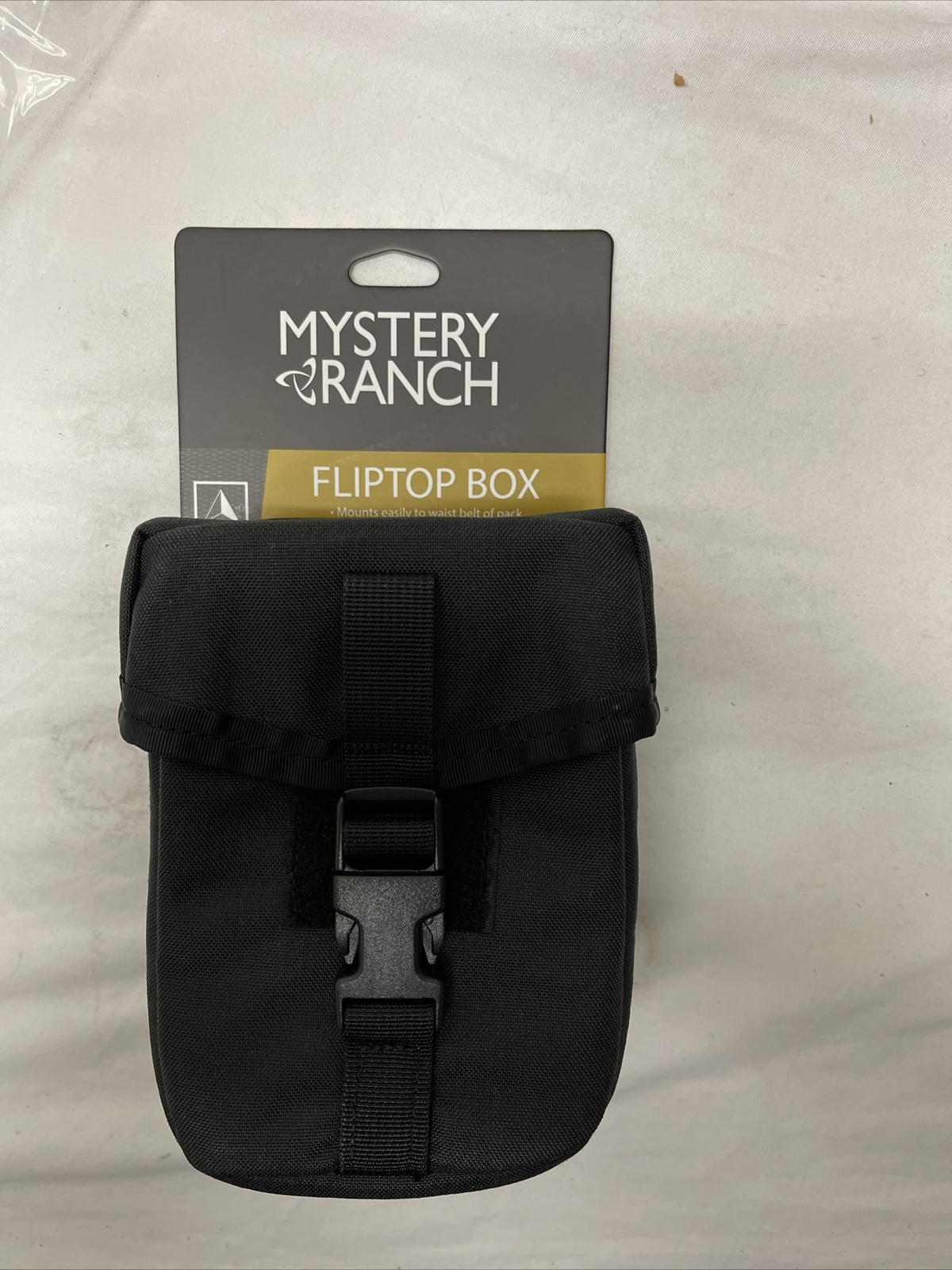 MYSTERY RANCH FLIP BOX POCKET Black PADDED CASE