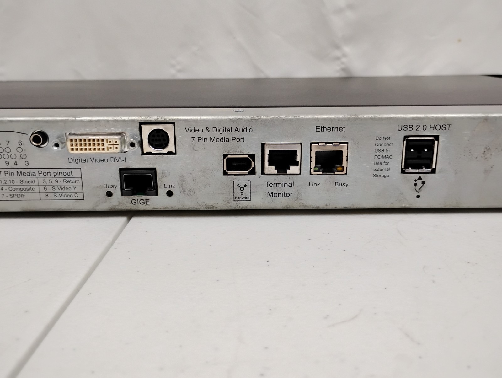 Adtec Digital Soloist 4111 High Definition Media Player Decoder System | NO HDD