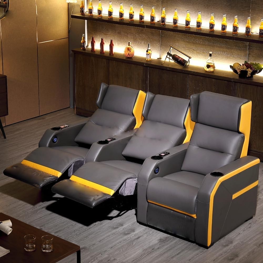 Elegant 2-Key Electric Recliner Switch with USB Charging - 5-Pin Compatibility