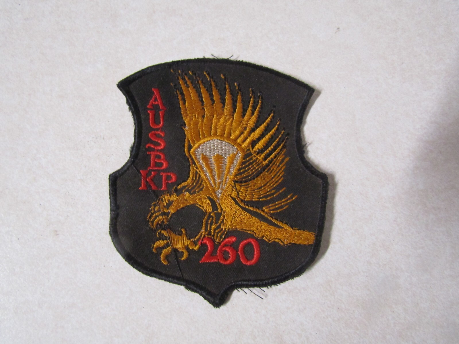 MILITARY PATCH OLD VIETNAM ERA US ARMY AUSB KP 260