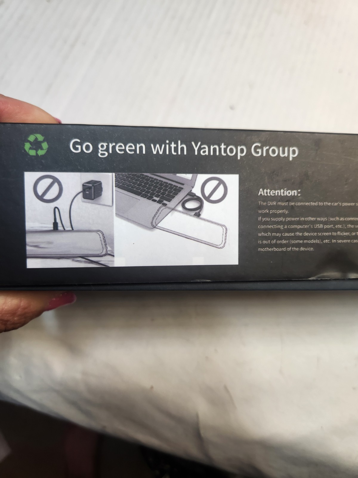Yantop Dash Cam 10in
