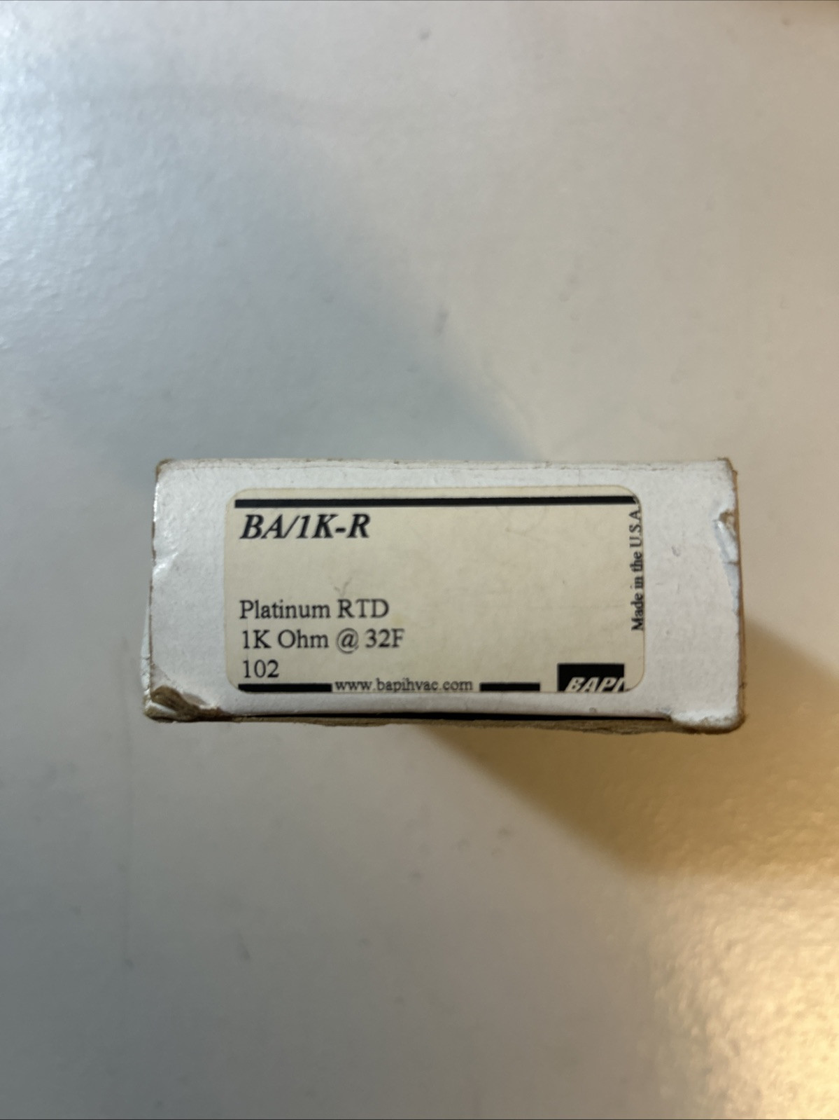 New BAPI BA/1K-R Thermostat Platinum Rtd 1k Ohm @ 32F
