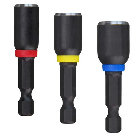 Milwaukee 49-66-4561 1/4" Magnetic Nut Driver Set  SHOCKWAVE Impact Duty