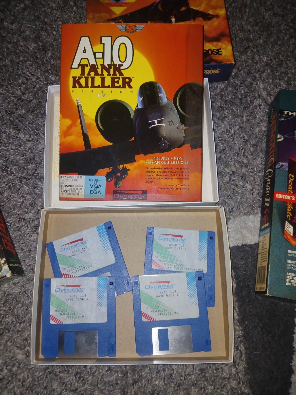 PC AND CD ROM VINTAGE COMPUTER GAMES