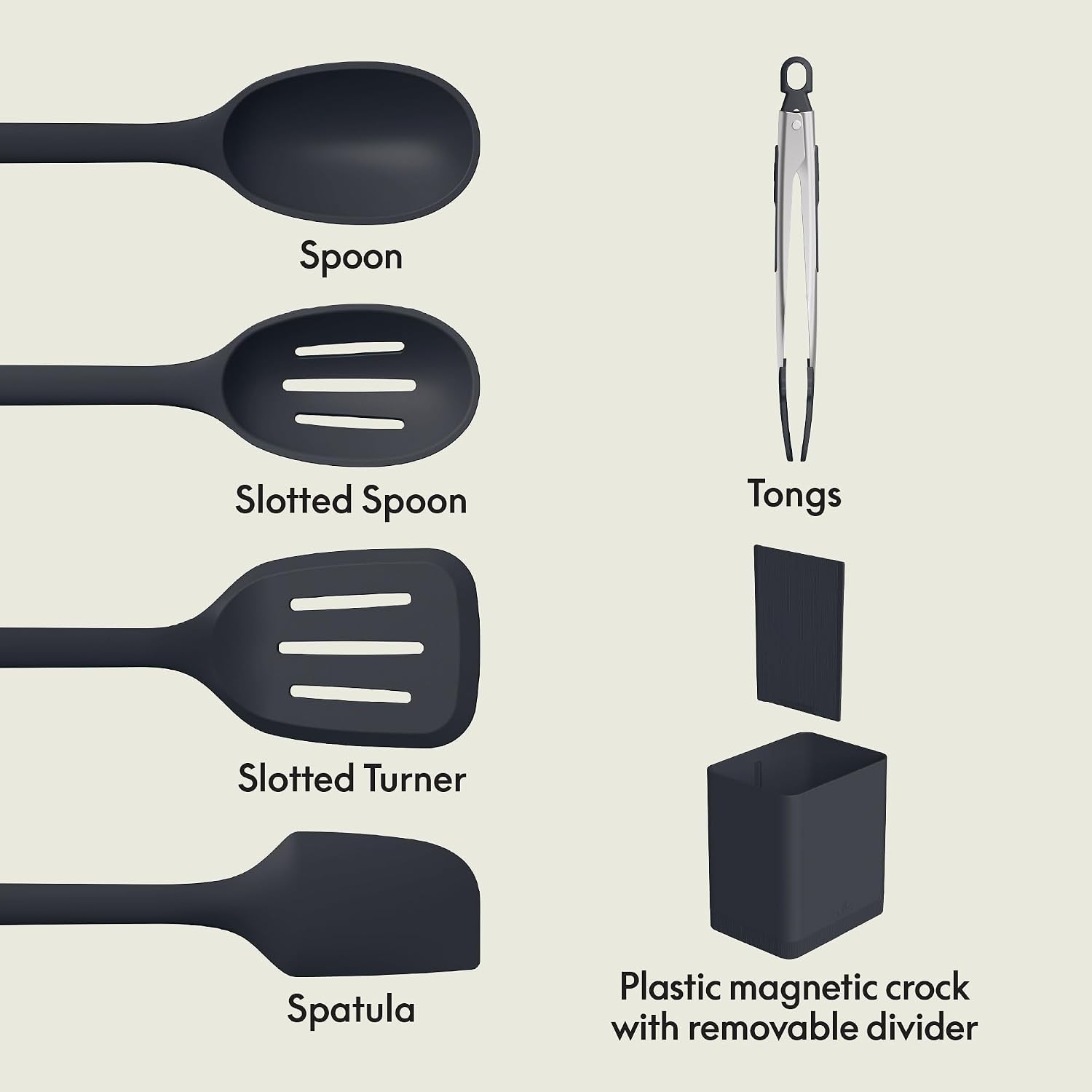TOOLS 6 Piece Modular Tool Set Slate