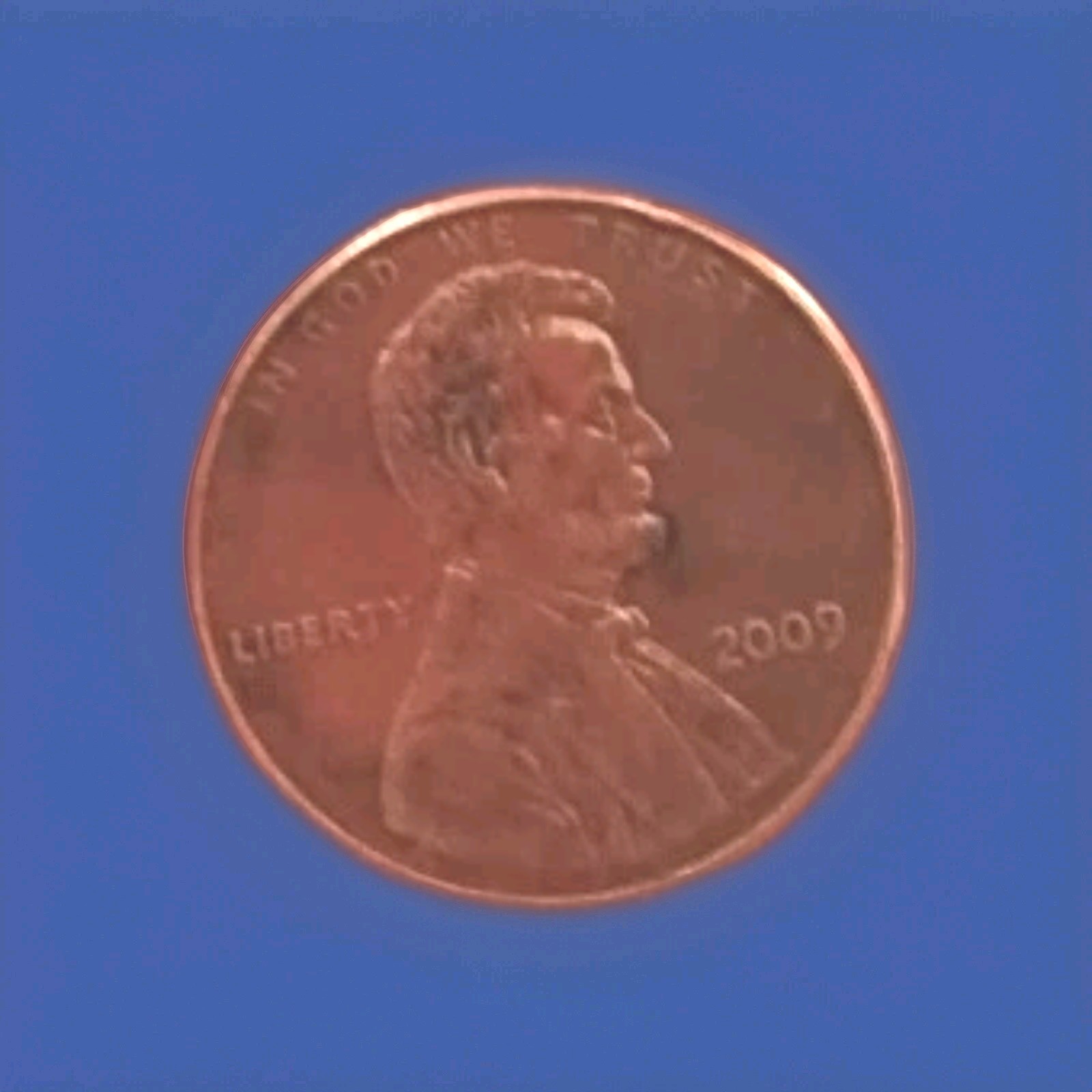 RARE 2009 No Mint mark errors Lincoln Memorial Penny VF