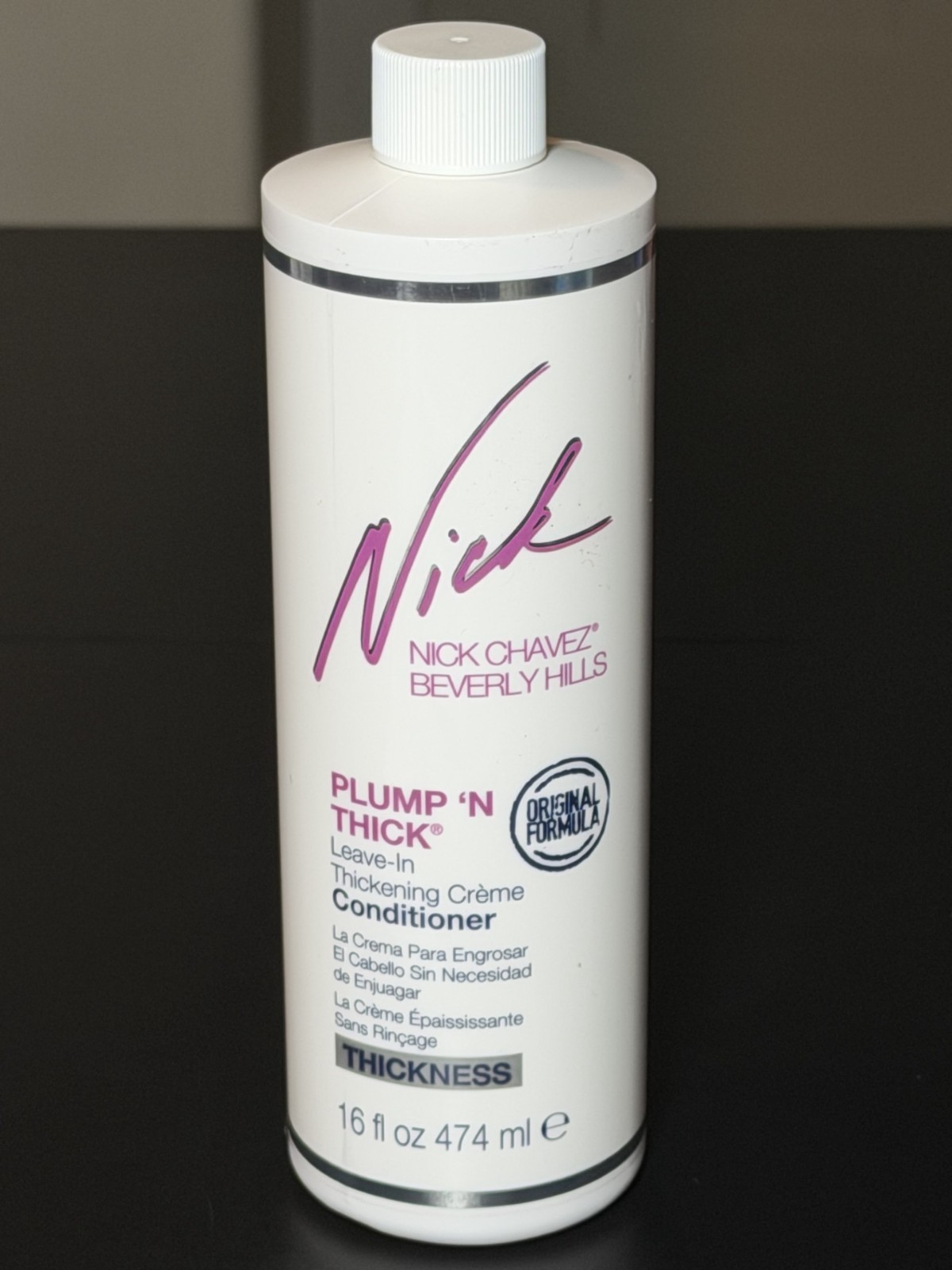 Lot of 10 ~ Nick Chavez Plump N Thick Leave In Thickening Creme Conditioner 16oz