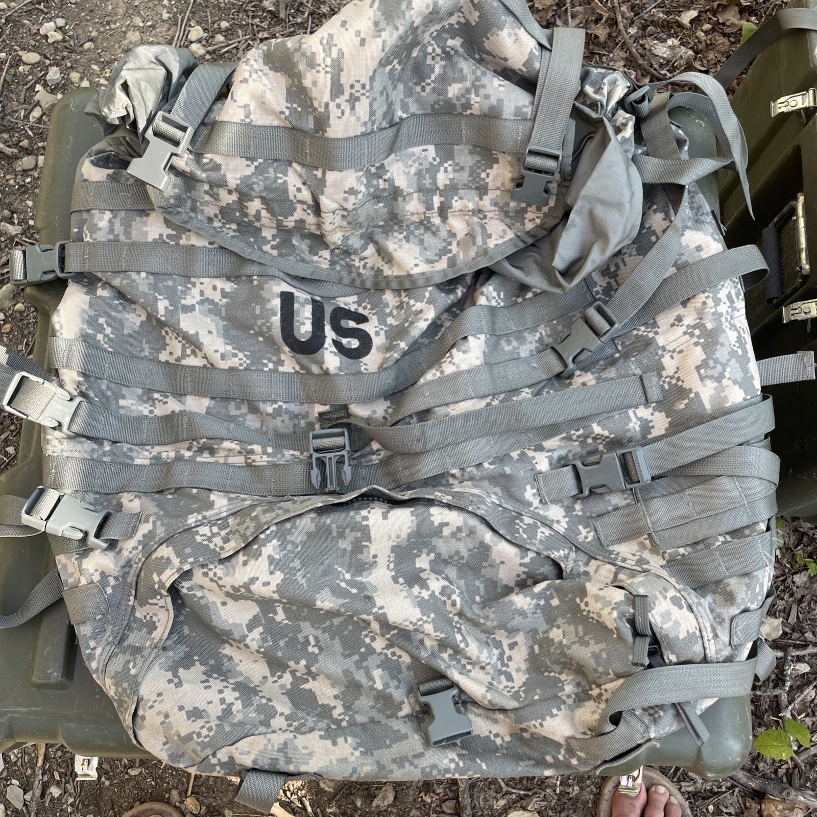 MOLLE II ACU Large Rucksack-Field Pack-No Frame
