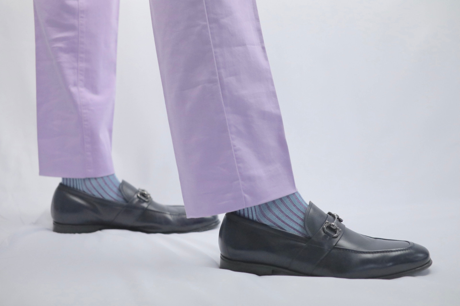 Mens Luxury Over the Calf Cotton Dress Socks 100% Made in Italy US 7-12 EU 40-45