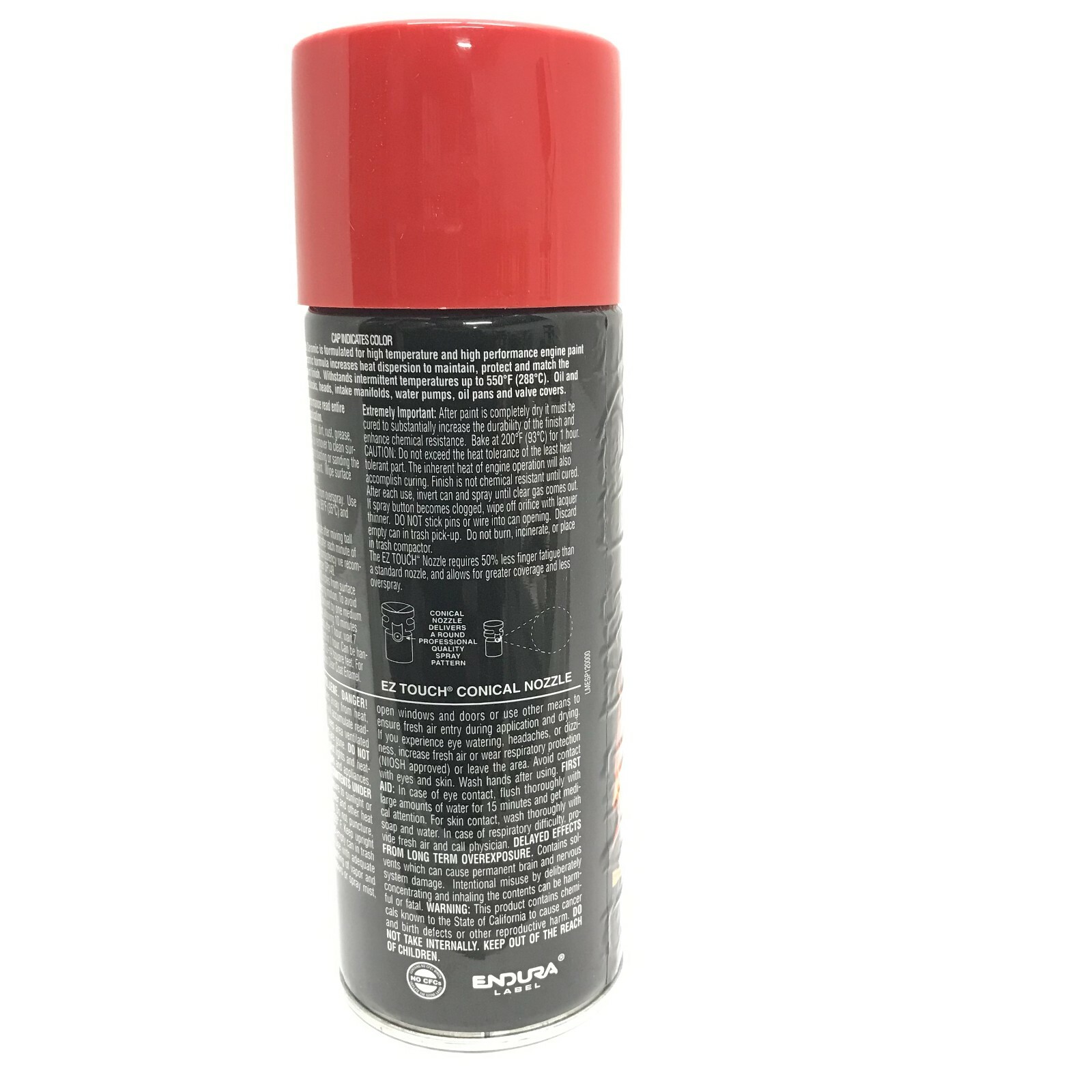 VHT SP155 Engine Enamel High Heat, Drive Train Paint, Chrysler Red (6 pack)