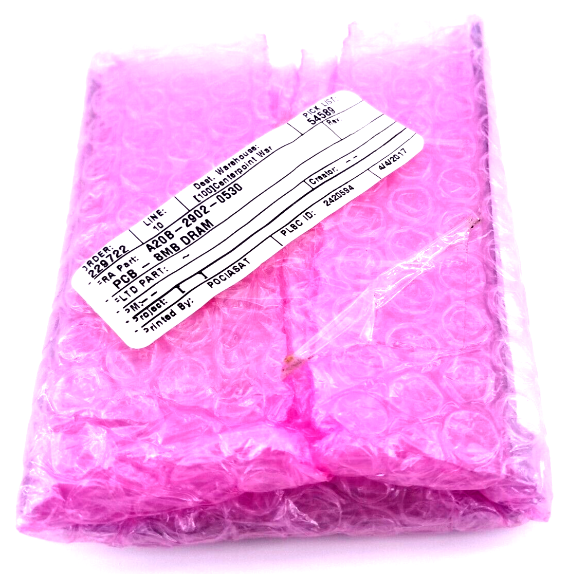 FANUC A20B-2902-0530 Daughter Memory Module, PCB 8MB DRAM
