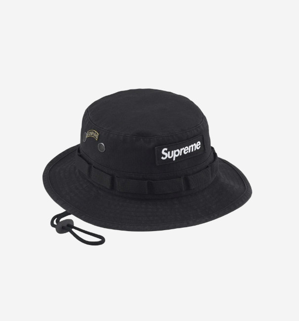 Supreme Military Boonie 24FW 6Color Black Orange Navy Olive 100%Authentic