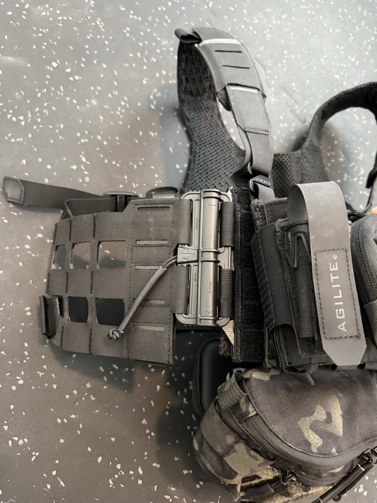 Agilite Reaper Chest Rig - Multicam Black