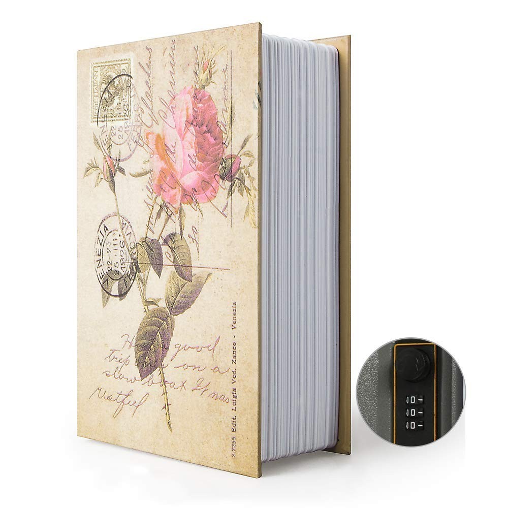 Diversion Book Safe Storage Box (9.5"×6"×2.2"), Dictionary Secret Safe Can wi...