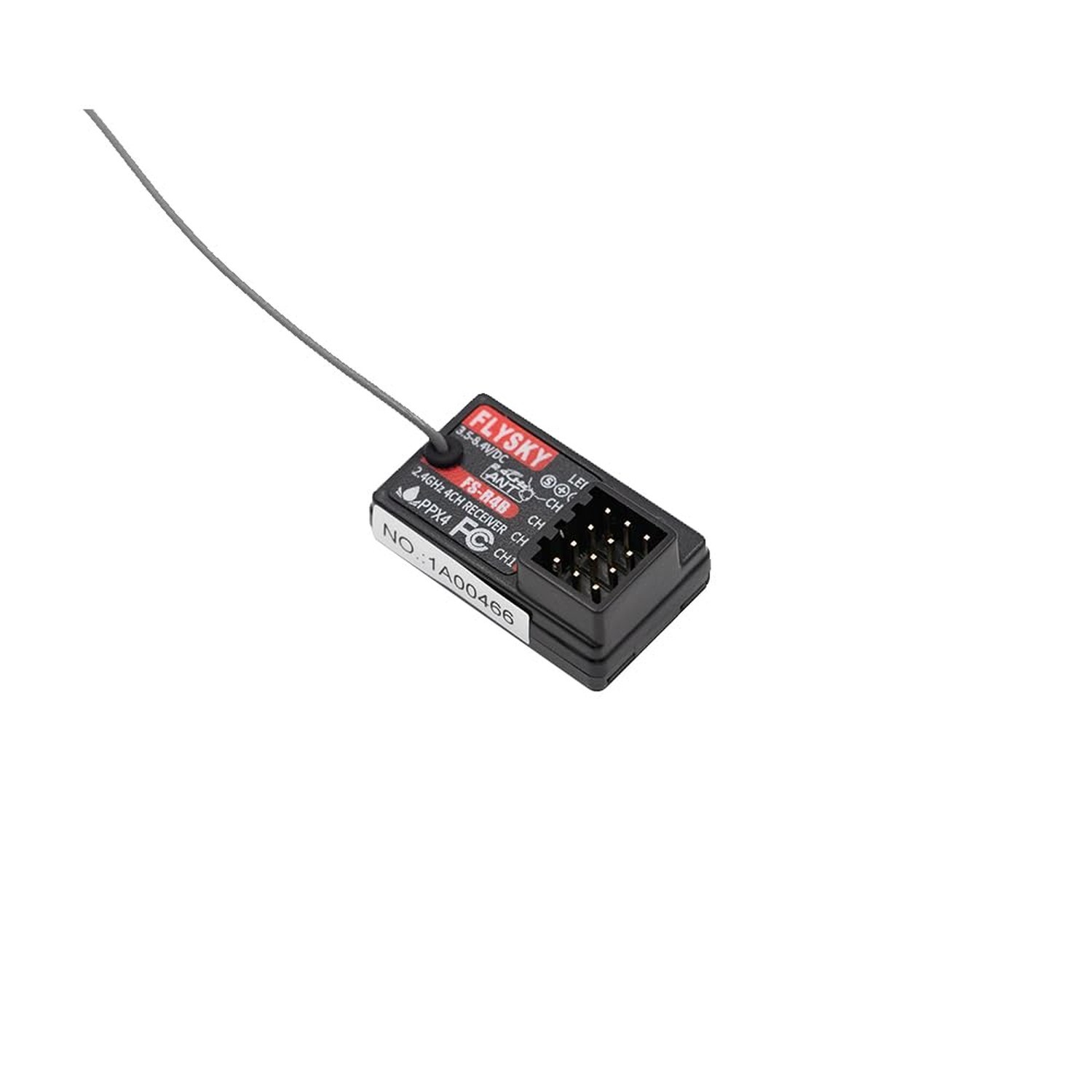 Flysky FS-R4B 4Ch 2.4GHz ANT Protocol PWM Output Single Antenna Receiver for ...