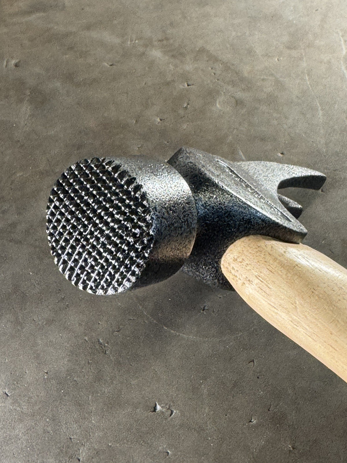 Rare Dalluge 21 Claw Hammer California Framer Original No Nail Holder Vintage