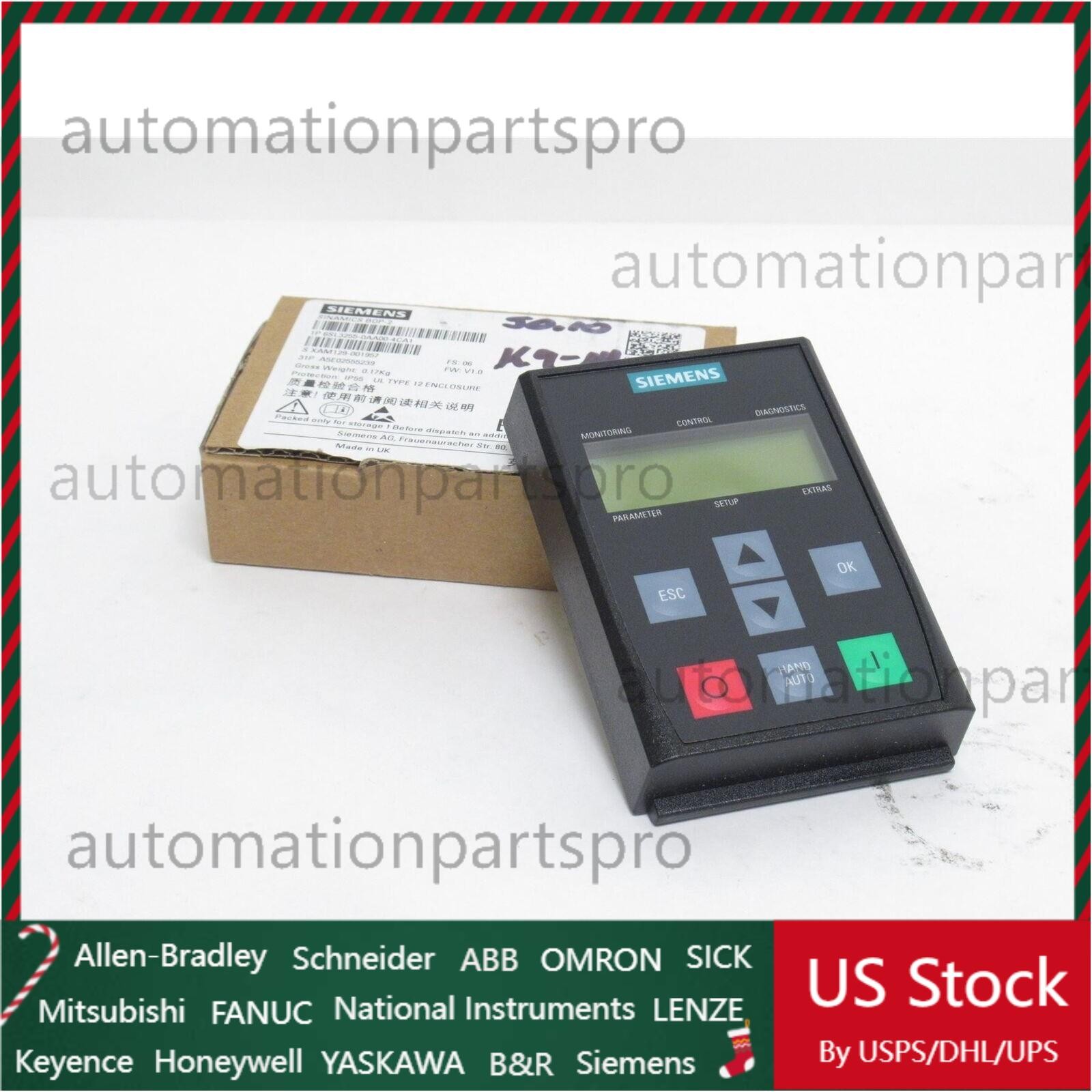 New Siemens SINAMICS G120XA PN 6SL3255-0AA00-4CA1 6SL3 255-0AA00-4CA1