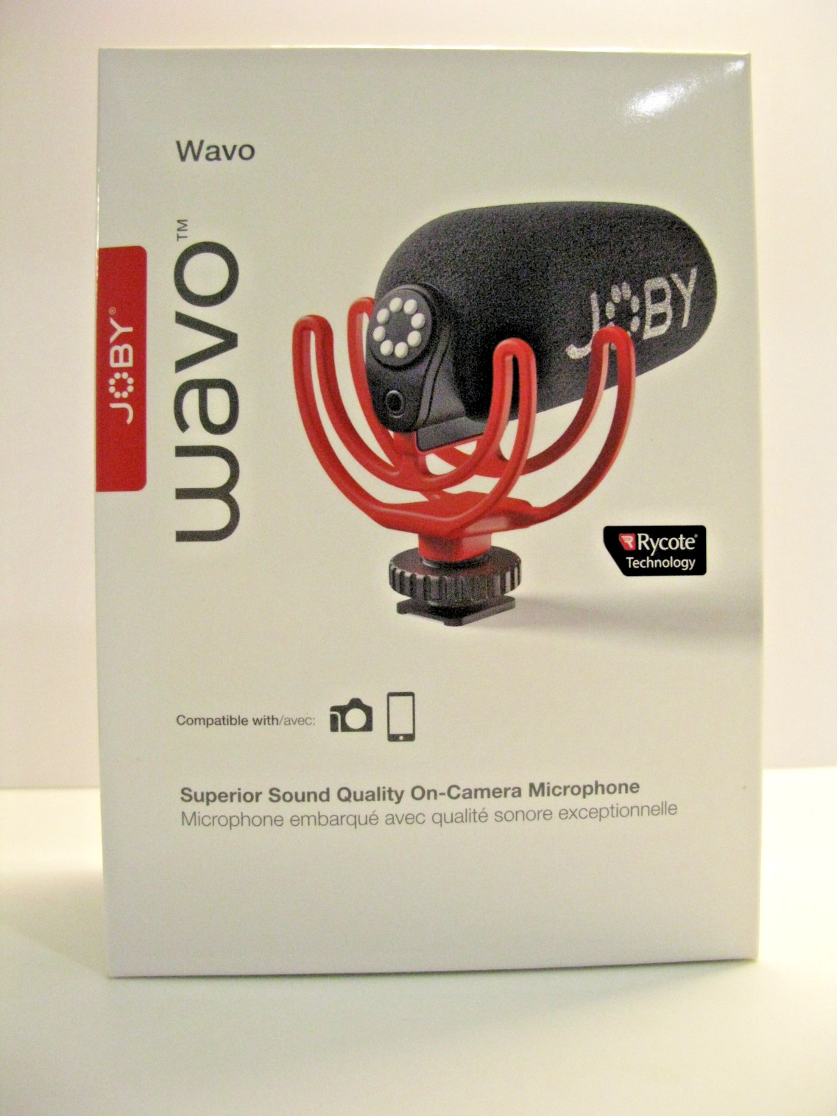 joby Wavo on Camera Microphone for Phones or Cameras - New & Unopened in Box.
