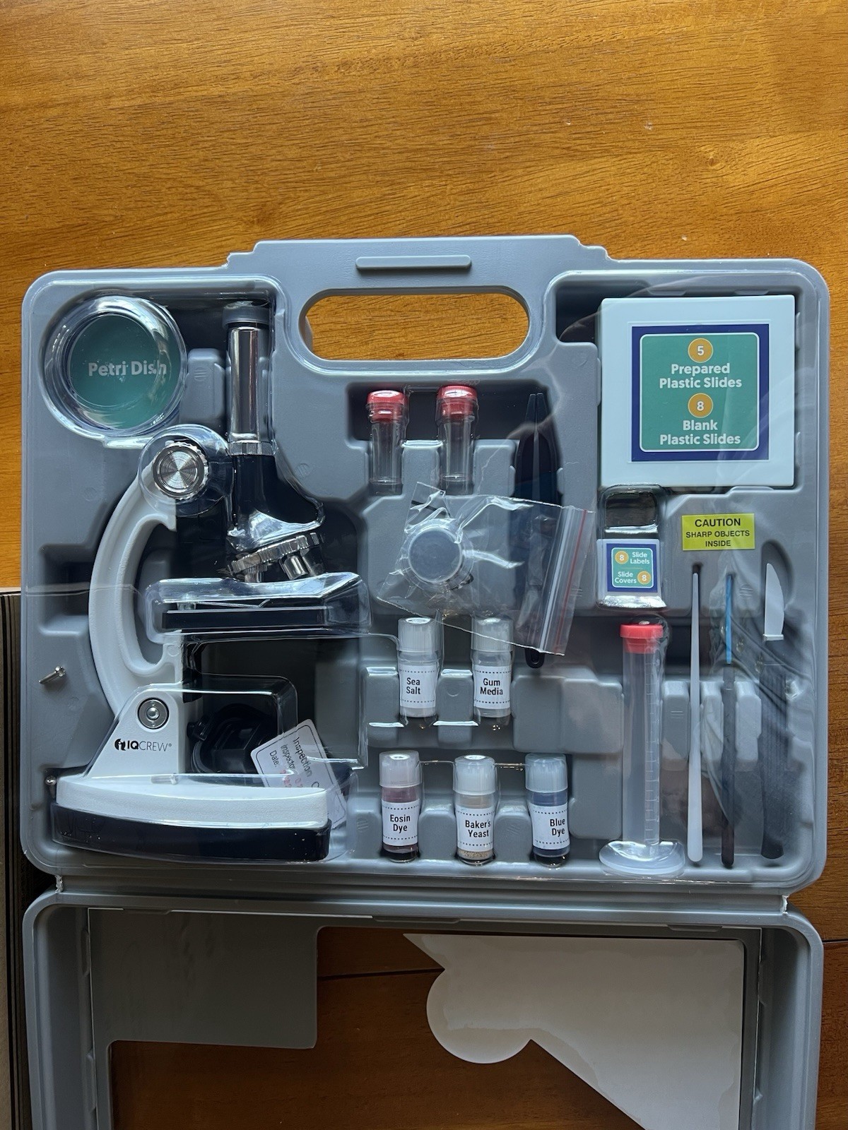 IQ Crew 52-Piece Microscope Set BRAND NEW
