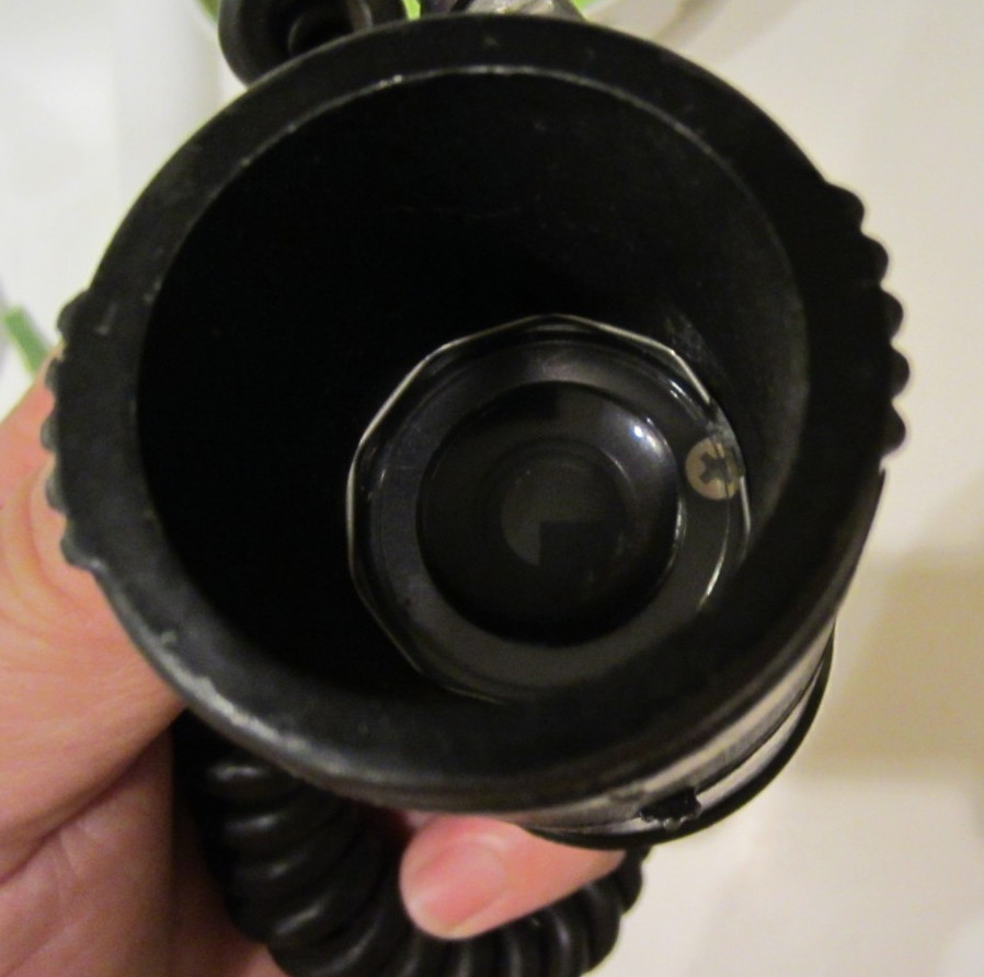 AIRCRAFT COCKPIT UTILITY LIGHT SODERBERG UNREADABLE PART NUMBER CLEAR LENSE