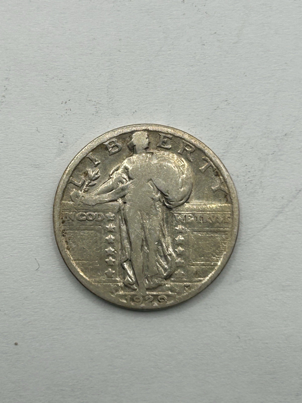 1929 Standing Liberty Quarter VG