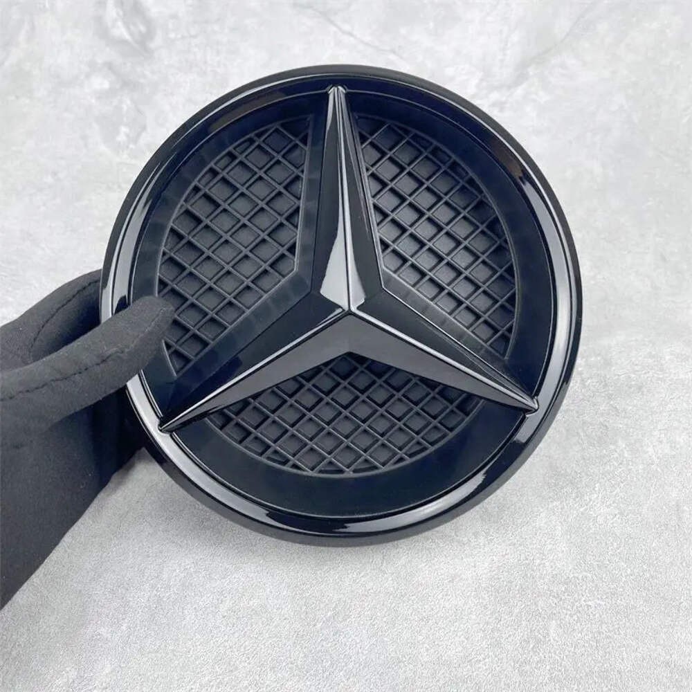 Grill Badge Grid style Front Emblem for Mercedes benz AMG A B C E CLA CLS SLK GL