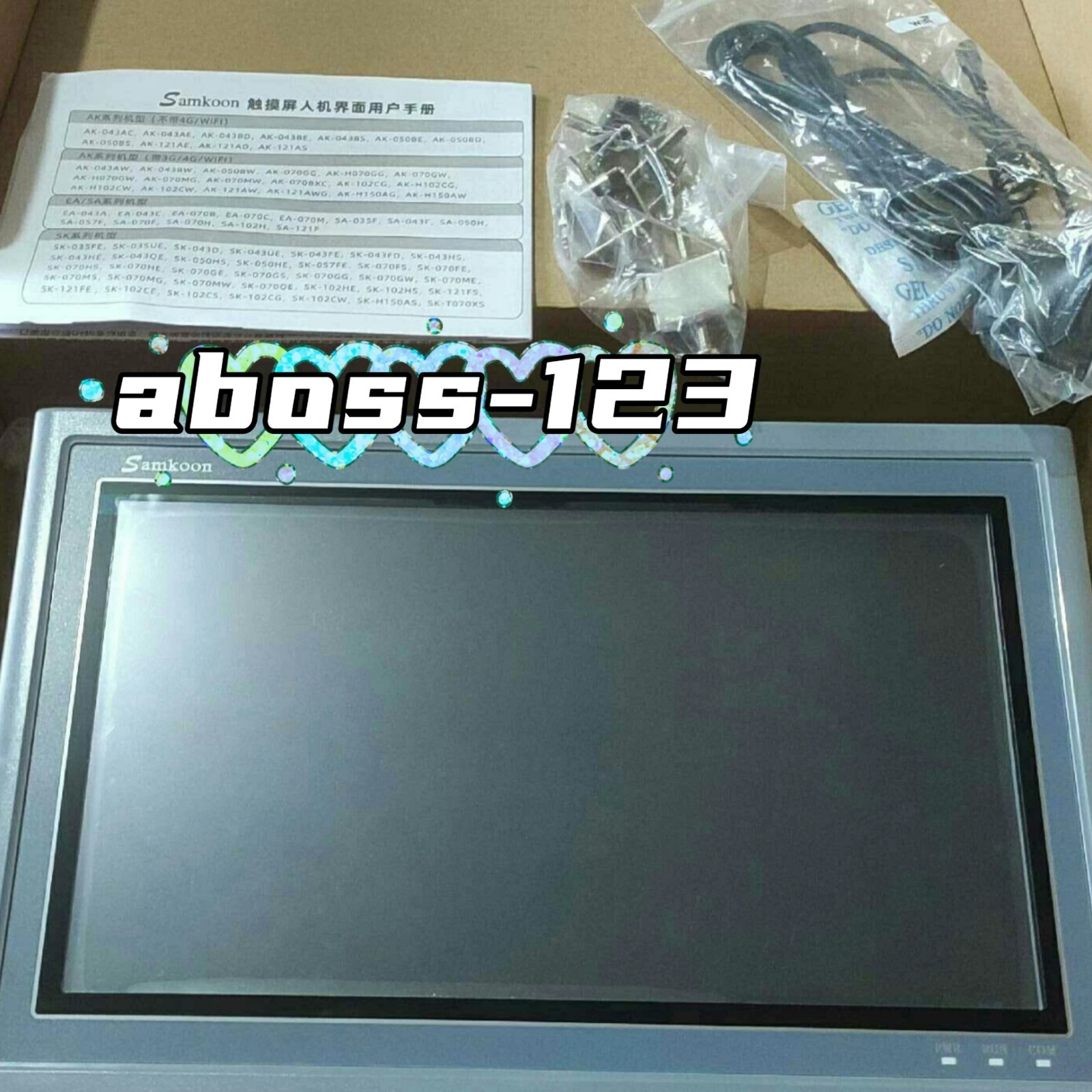 Samkoon SK-102CW HMI Touch Panel#1pcs New In Box