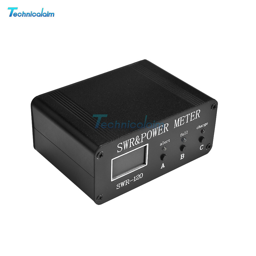 1.8MHz-50MHz 0.5W-120W SWR RF Short Wave Wattmeter SWR and Power Watt Meter-