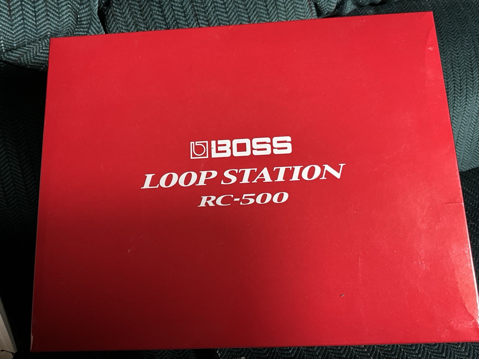 Boss RC-500 Loop Station BOX ONLY, Empty Product Box And Padding. Great Shape
